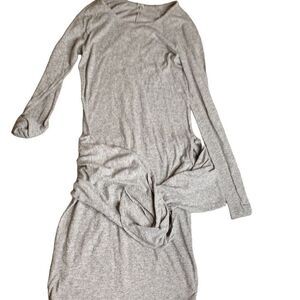 MONROW wrap dress gray size XS